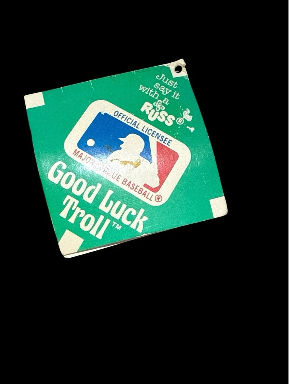 VINTAGE RUSS RED SOX TROLL SOFT BODY